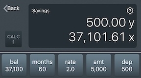 Savings Calculator