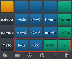 Number Formatting Keys